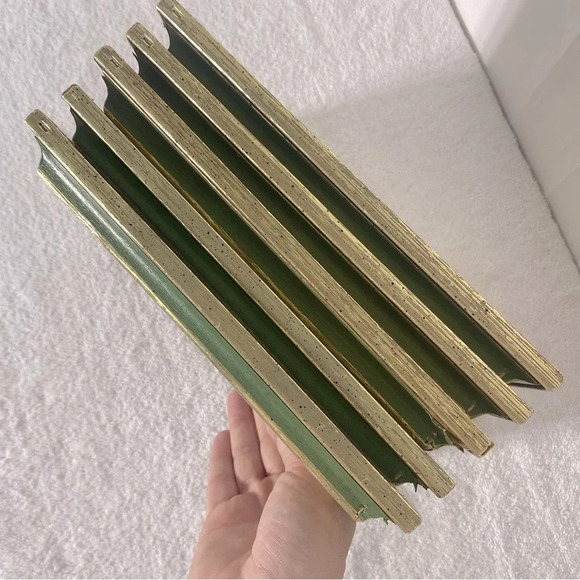 Vintage G. Ranck Framed Set Of “Young Love” Pictures Art Set Of 5 - Picture 9 of 16